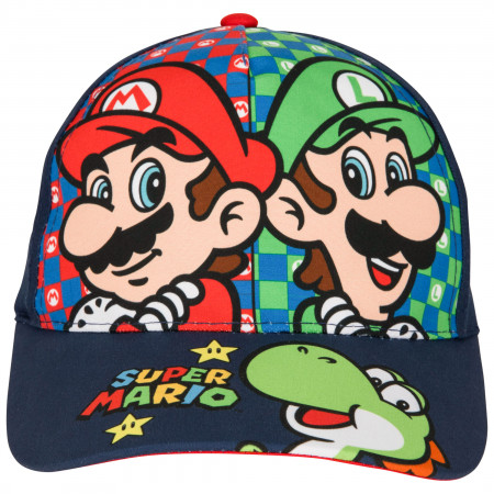 Super Mario Bros. Back to Back Kid's Baseball Hat